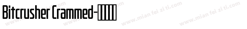 Bitcrusher Crammed字体转换